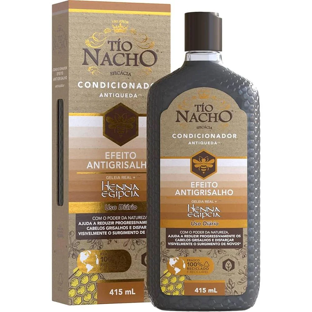 Tio Nacho Condicionador Antigrisalho 415ml