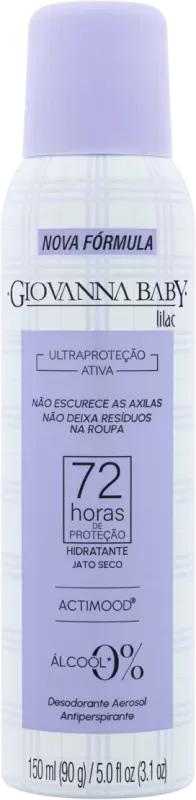 DESODORANTE GIOVANNA BABY AEROSSOL 150ML LILAC