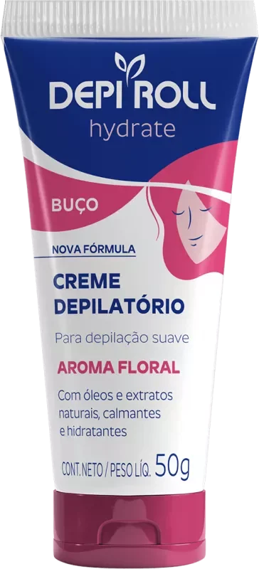 CREME DEPILATÓRIO DEPIROLL 050G BUÇO HYDRATE