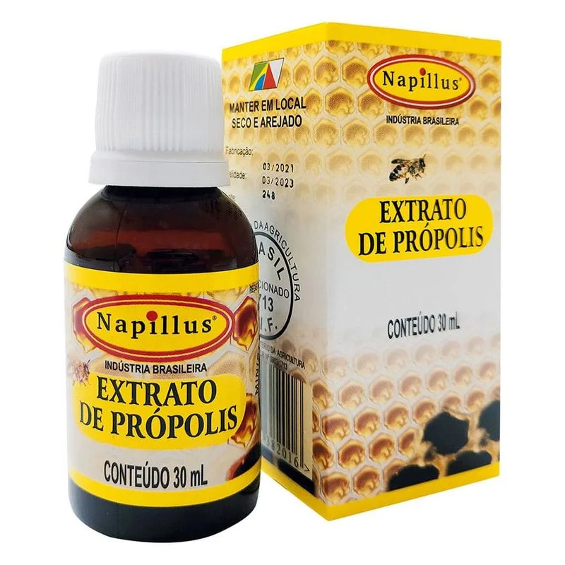 Extrato de Própolis 100% Natural Frasco Gotejador 30ml