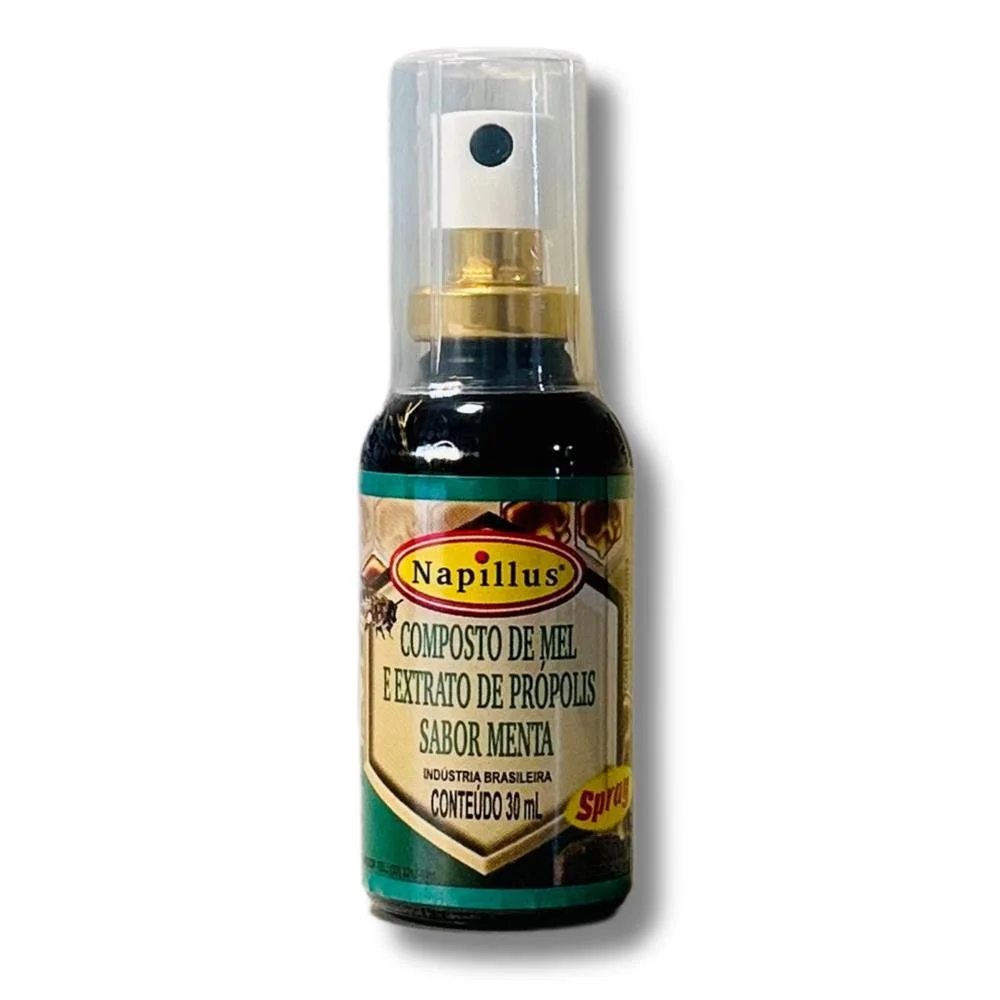 Spray Mel Propolis E Menta C/ 30Ml