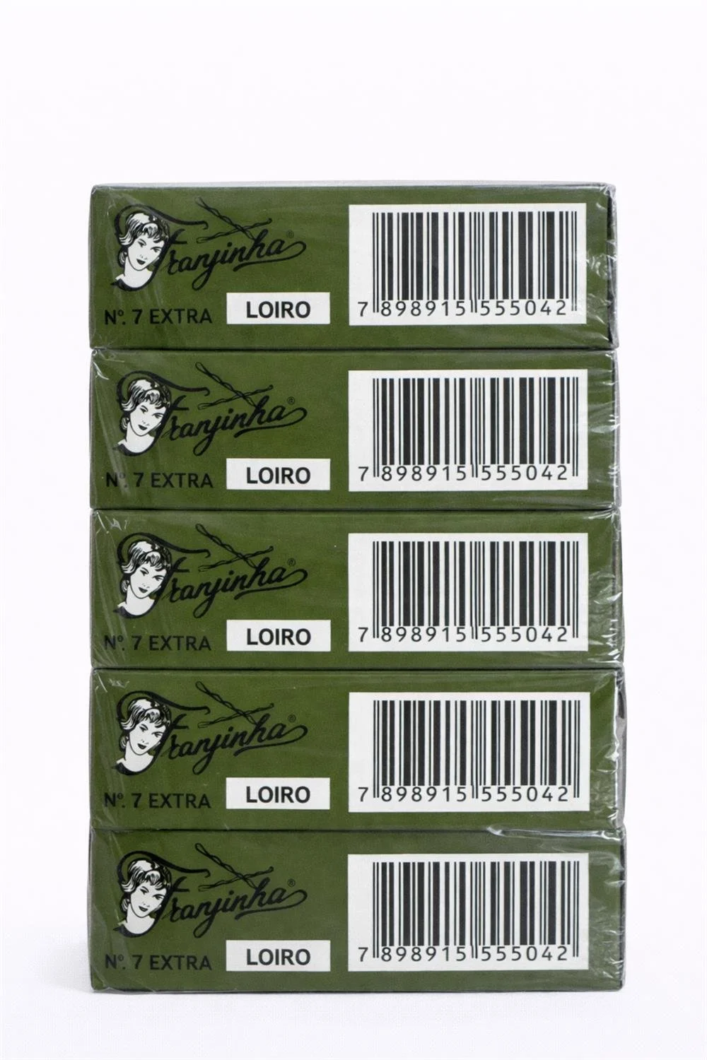 Grampo Cabelo Franjinha N7 Loiro 05X100