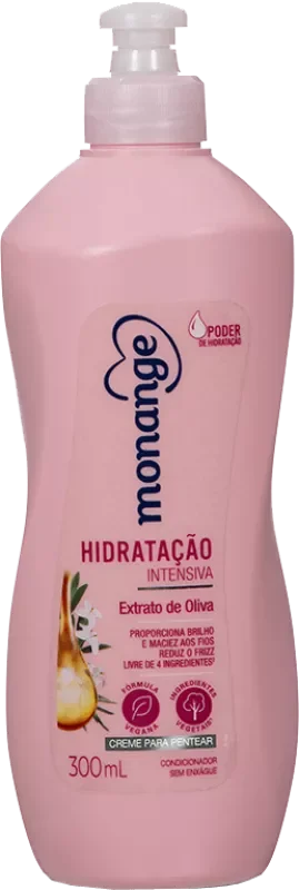 CREME PARA PENTEAR MONANGE 300ML HIDRATAÇÃO INTENSIVA