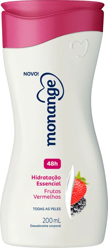 HIDRATANTE MONANGE 200ML FRUTAS VERMELHAS