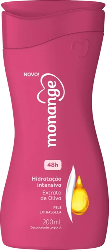 HIDRATANTE MONANGE 200ML EXTRATO OLIVA