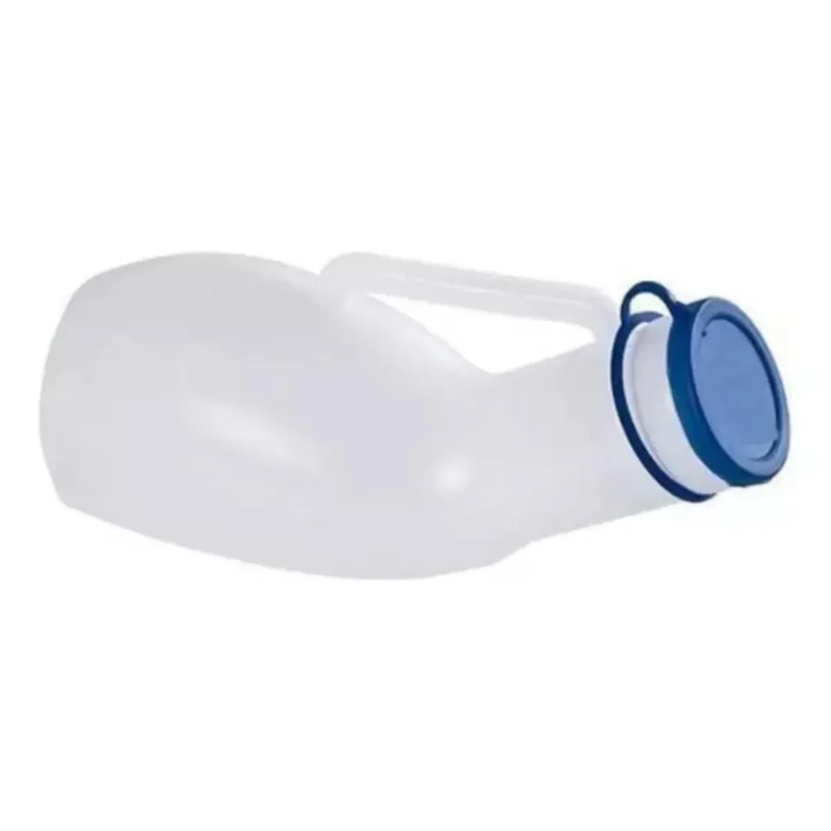 Papagaio Plastico 1000ml Coletor De Urina Com Tampa Urinol Marreco Penico Motorista