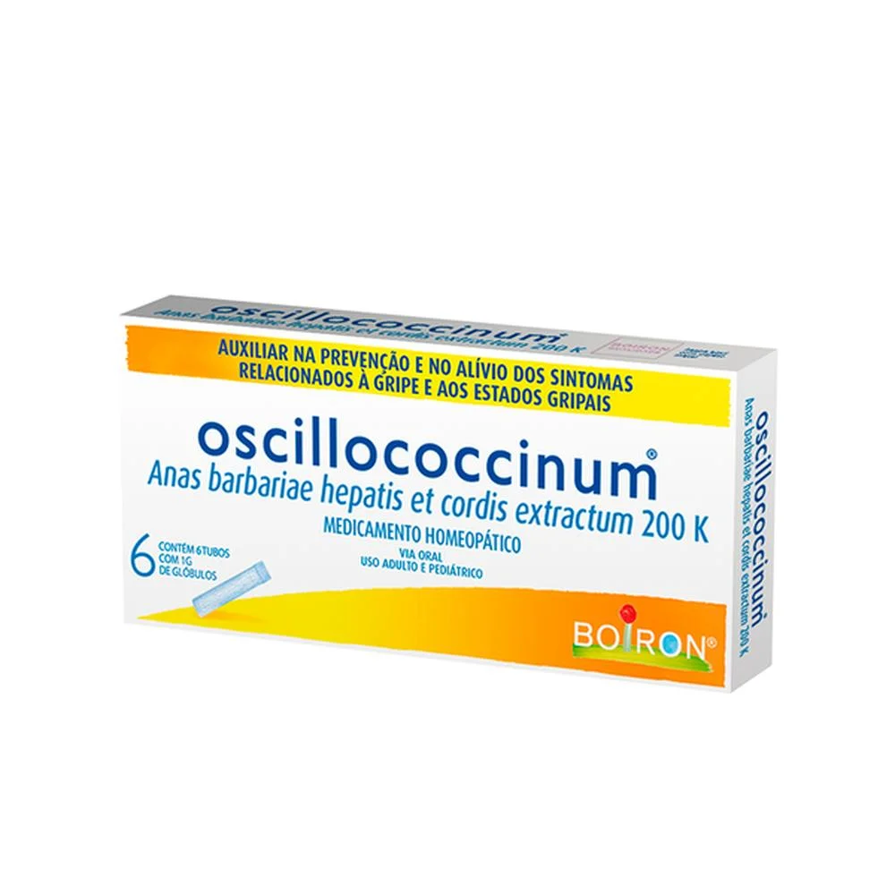 Oscillococcinum Glóbulos com 6 Tubos com 1g