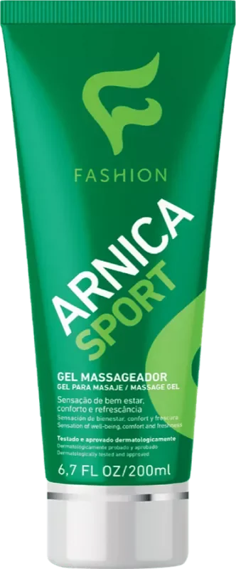 GEL PARA MASSAGEM FASHION 200ML ARNICA SPORT