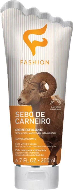 SEBO DE CARNEIRO FASHION 200ML CREME ESFOLIANTE
