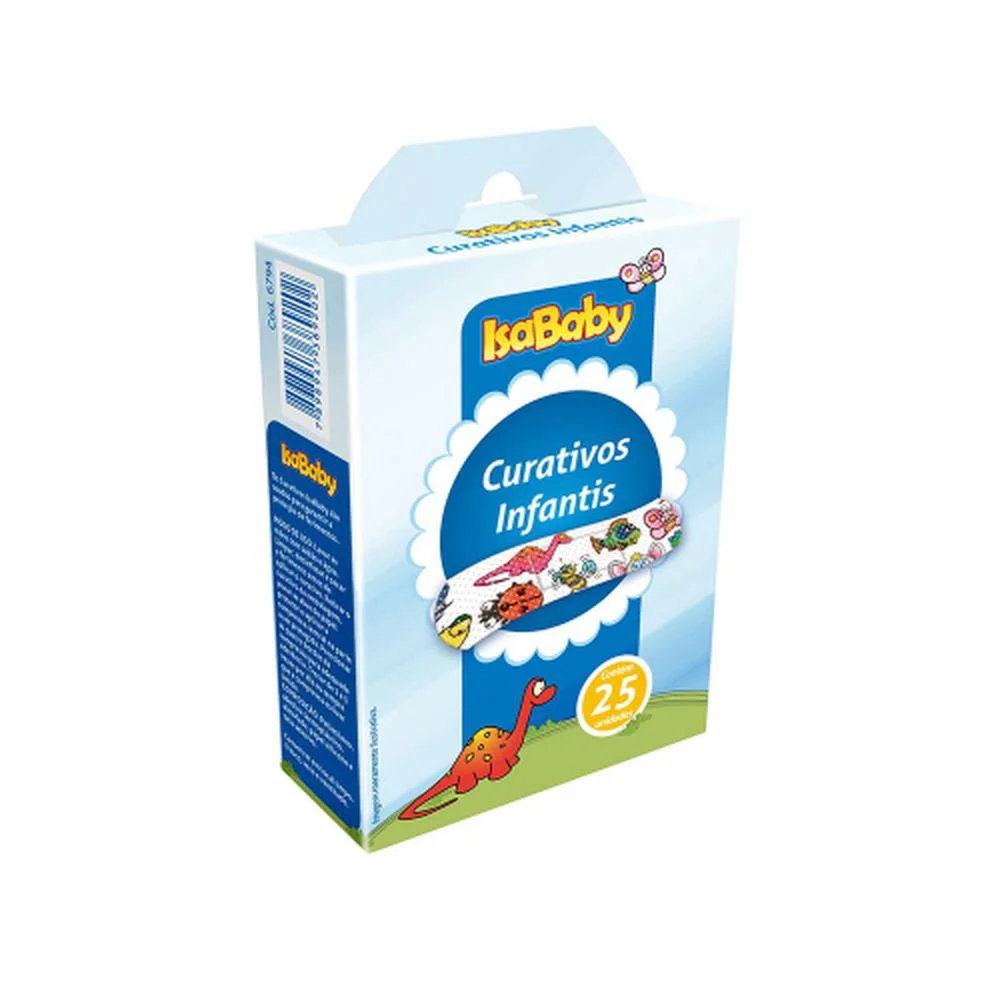 Curativos Infantis Isababy com 25 Unidades