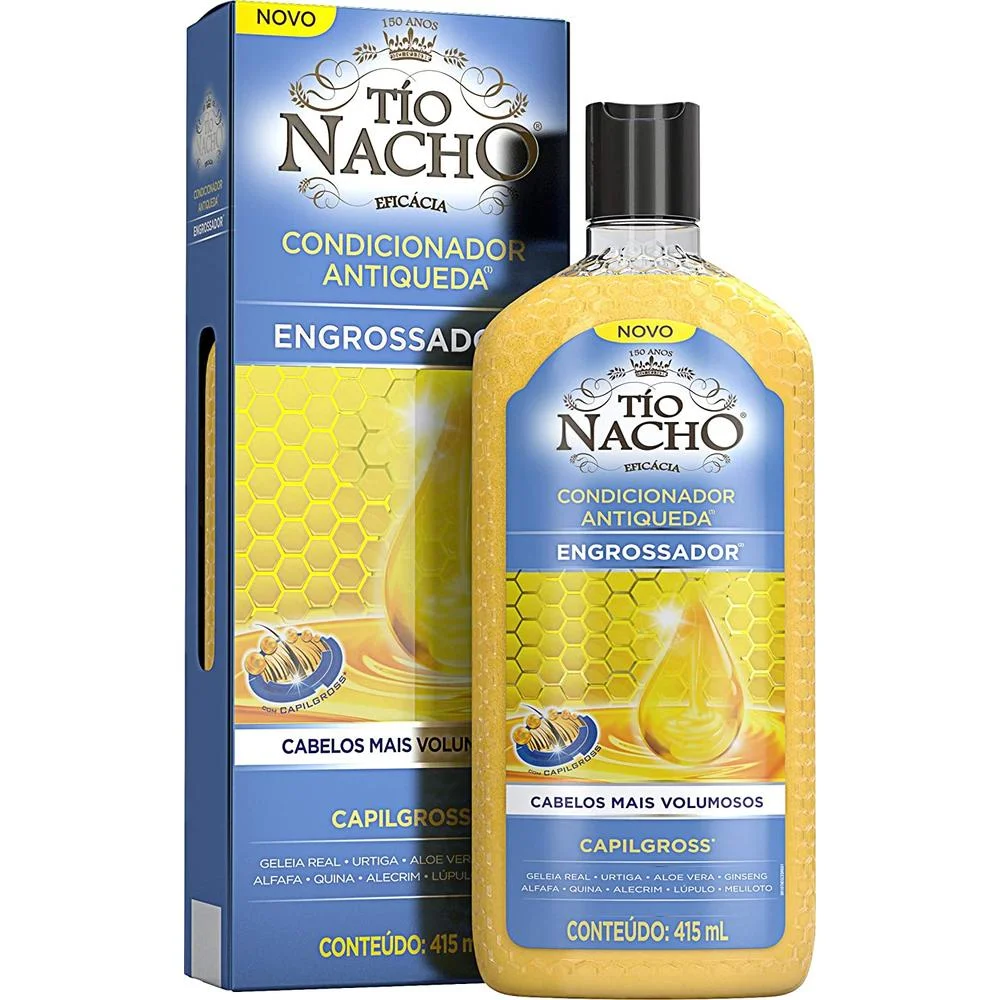 Condicionador Tio Nacho Antiqueda Engrossador com 415ml