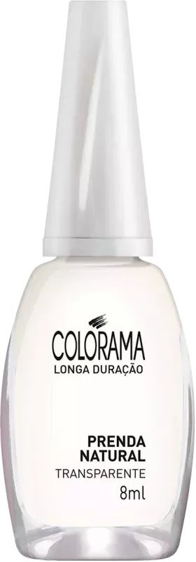 ESMALTE COLORAMA COMERCIAL 8ML PRENDA NATURAL TRANSPARENTE