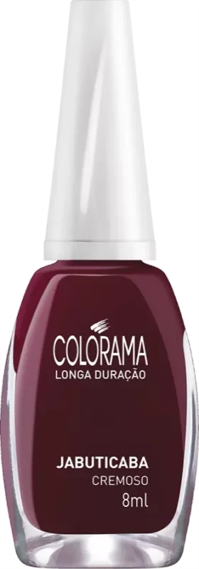 ESMALTE COLORAMA COMERCIAL 8ML JABUTICABA CREMOSO