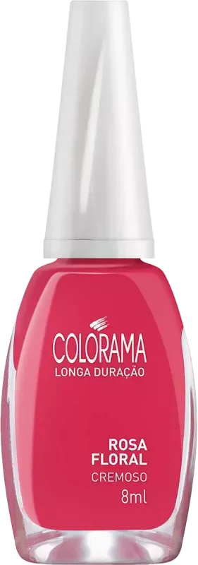 ESMALTE COLORAMA COMERCIAL 8ML ROSA FLORAL CREMOSO