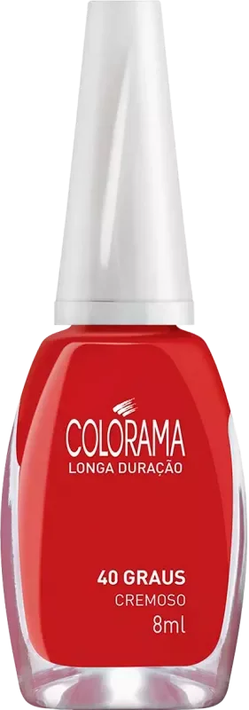 ESMALTE COLORAMA COMERCIAL 8ML 40 GRAUS CREMOSO