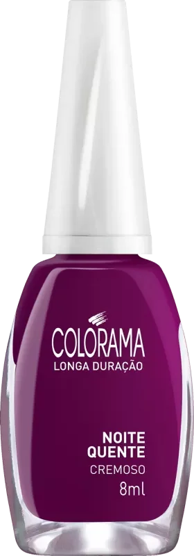 ESMALTE COLORAMA COMERCIAL 8ML NOITE QUENTE CREMOSO