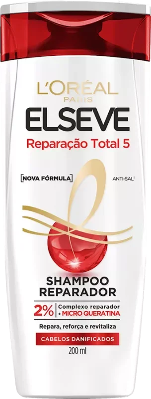 SHAMPOO ELSEVE 200ML REPARAÇÃO TOTAL 5