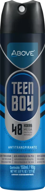 DESODORANTE ABOVE AEROSSOL 150ML TEEN BOY