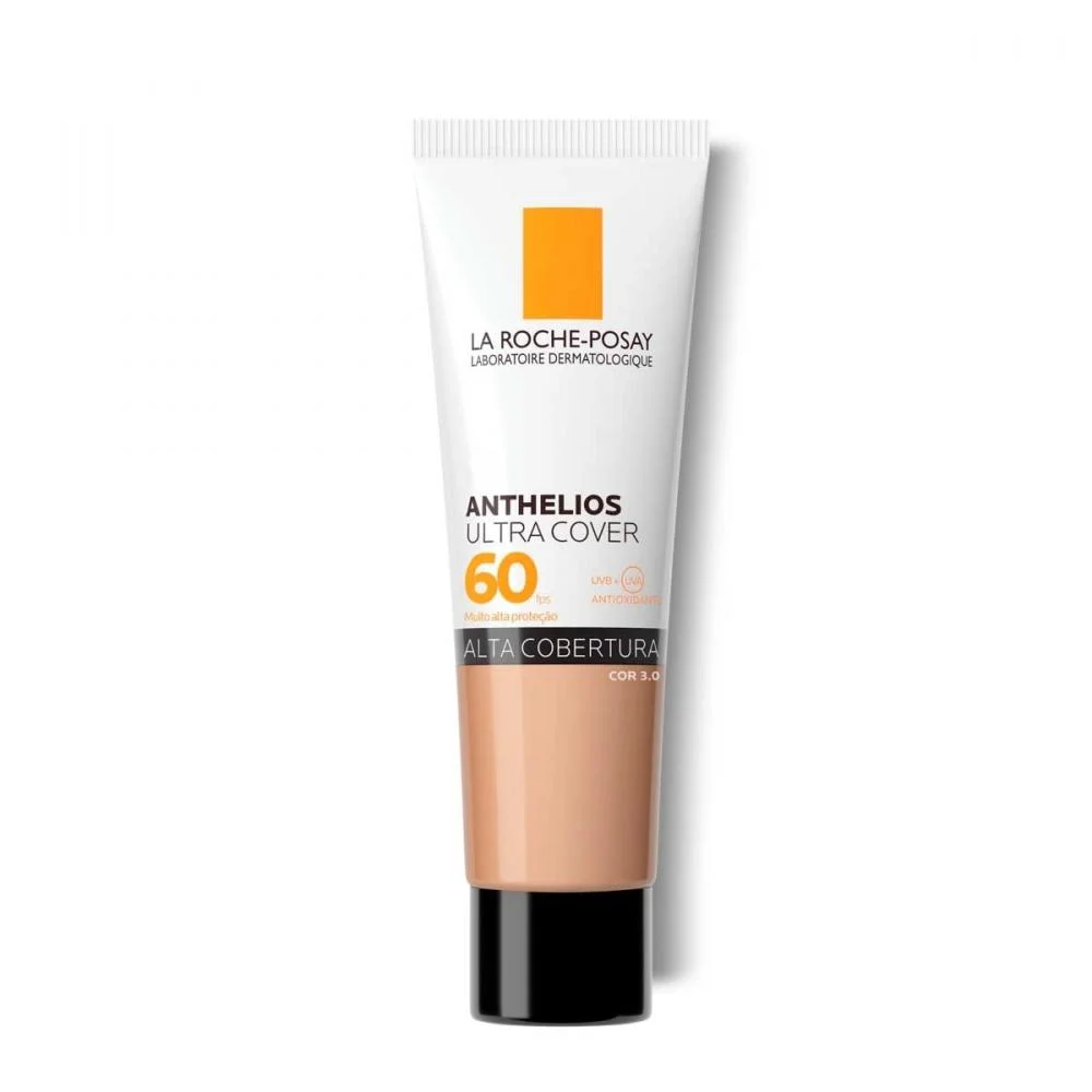 Protetor Solar Facial Anthelios Ultra Cover Cor 3.0 Pele Clara FPS 60 30g