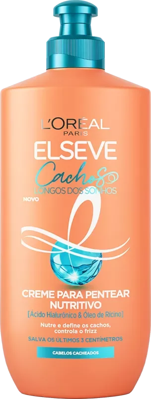 CREME PARA PENTEAR ELSEVE 250ML CACHOS LONGOS DOS SONHOS