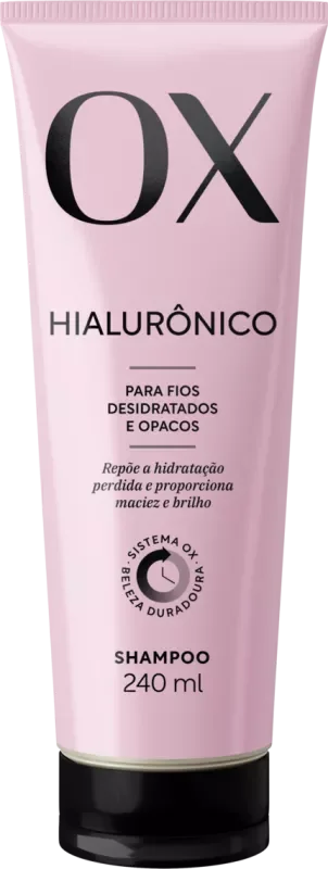 SHAMPOO OX 240ML HIALURÔNICO