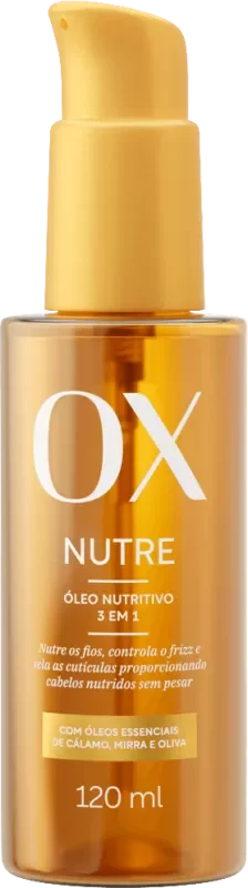 ÓLEO CAPILAR OX 120ML NUTRE