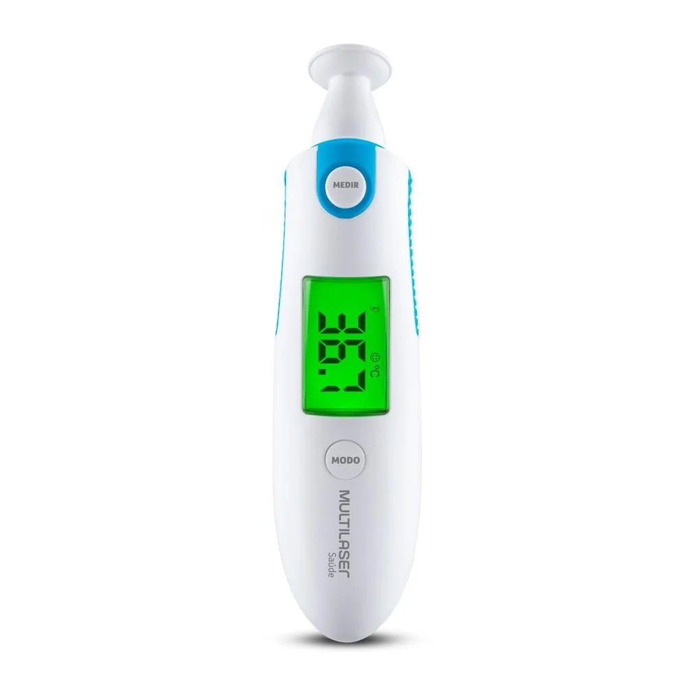 Termômetro Digital Multifunções Touch Care HC498 Multilaser com 1 Unidade