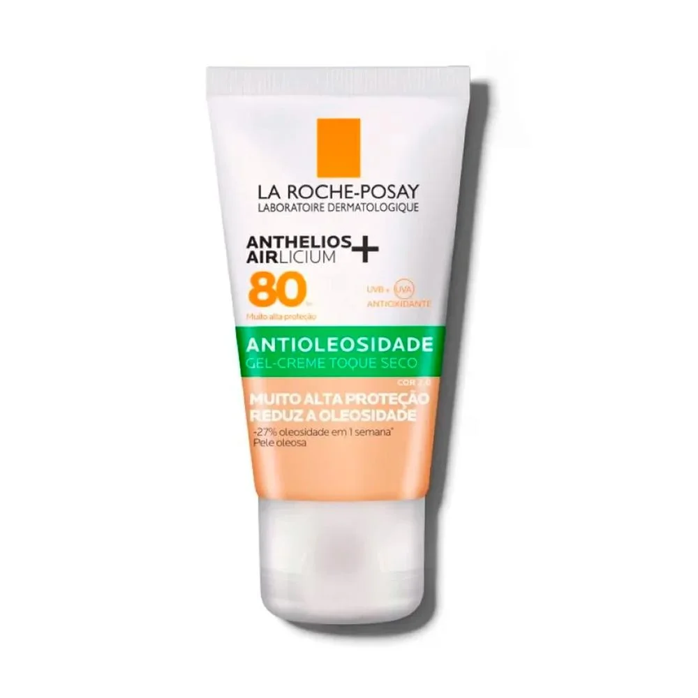 Protetor Solar Facial Antioxidante FPS 80 La Roche-Posay Anthelios Airlicium+ Cor 2.0 40g