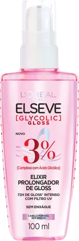 SÉRUM CAPILAR ELSEVE 100ML GLYCOLIC GLOSS