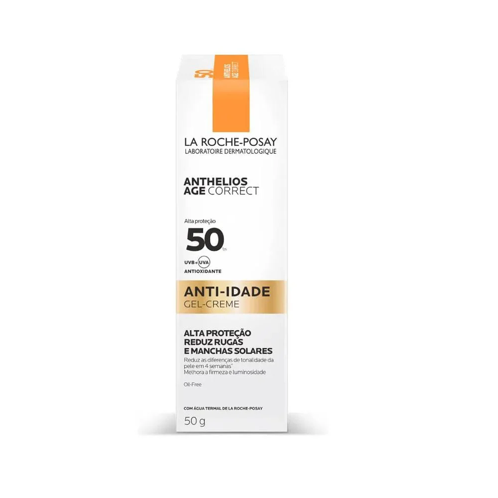 Protetor Solar Facial La Roche-Posay Anthelios Age Correct FPS 50 50g