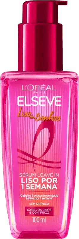 SÉRUM CAPILAR ELSEVE 100ML LISO DOS SONHOS