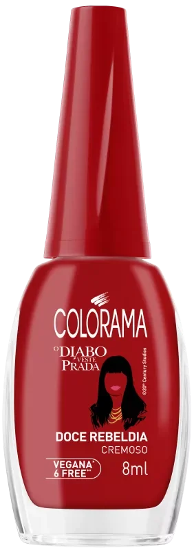 ESMALTE COLORAMA DIABO VESTE PRADA COMERCIAL 8ML DOCE REBELDIA CREMOSO