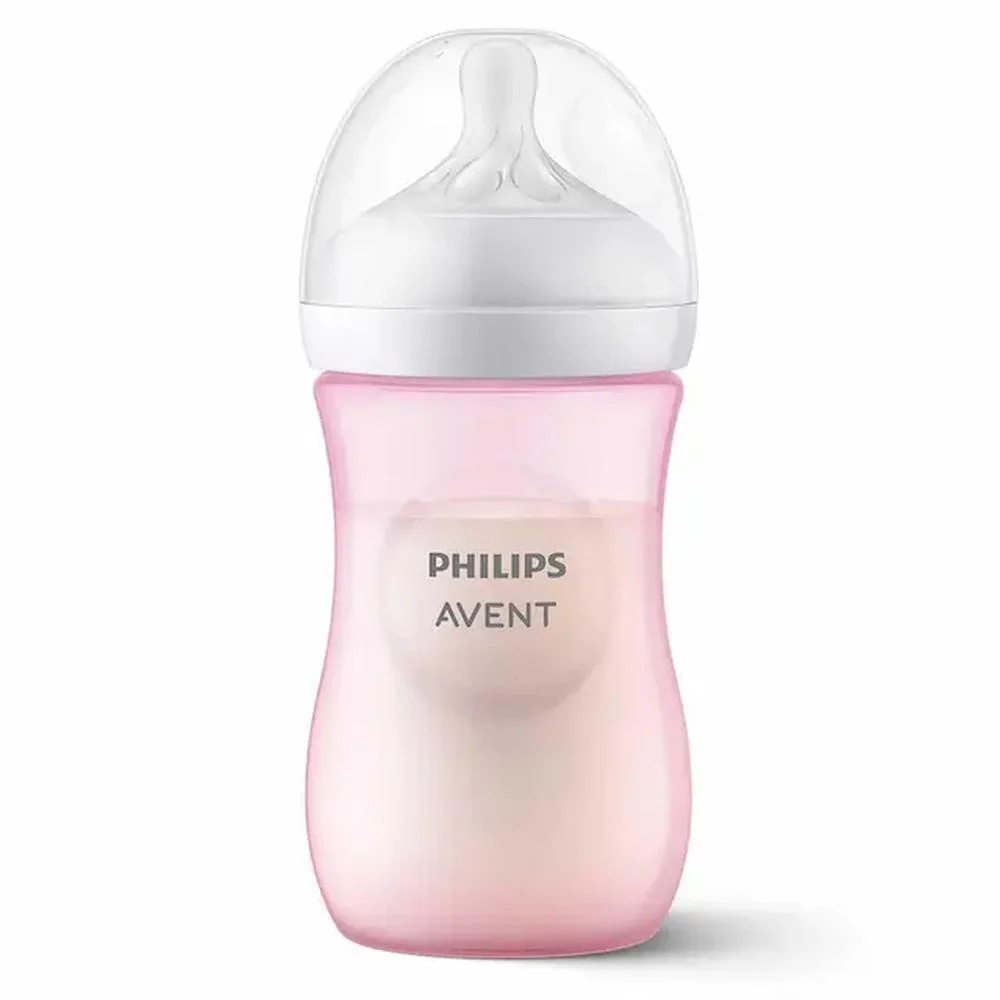 Mamadeira Philips Avent Pétala 3.0 Rosa Capacidade 260ml